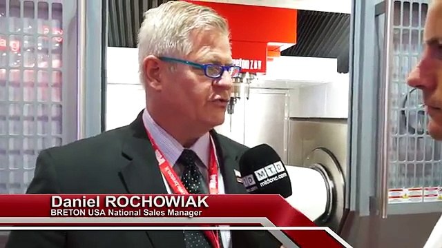 Breton 5 axis machining centre from Lead Machine Tools