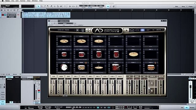Addictive Drums 2 Tutorial: Mixer Functionality - Channel FX and Parallel Compression