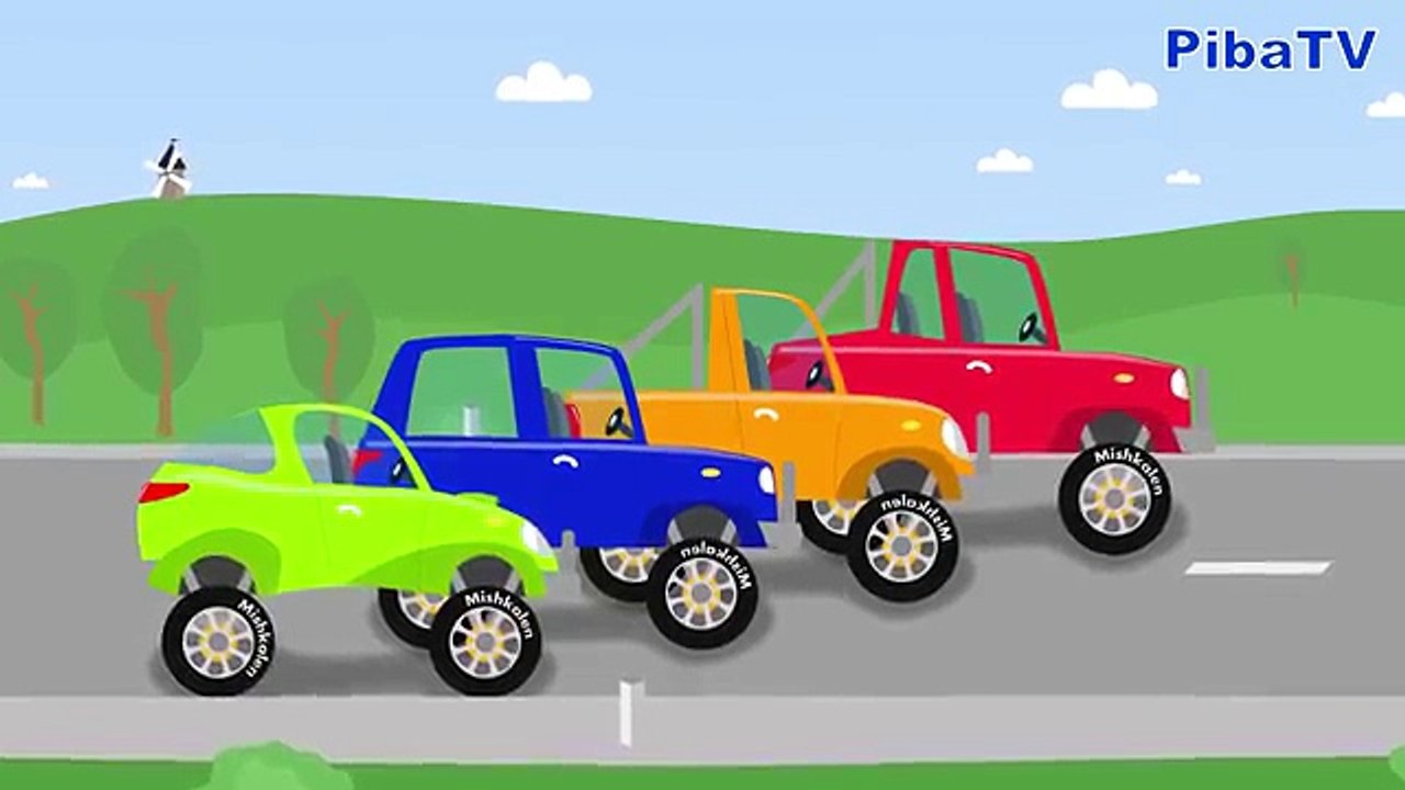 Мультик про джипы - KIDS VIDEOS - BABY VIDEO Monster Truck