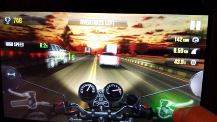 Watch Us Play "TRAFFIC RIDER" With A Motorcycle - This Game is Awesome Fun (App Review)