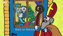 Lasst uns froh und munter Sing mit (Karaoke Version) Weihnachtslied mit Text am Bildschirm