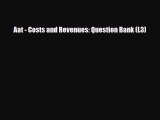 [PDF] Aat - Costs and Revenues: Question Bank (L3) Download Full Ebook