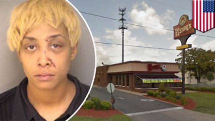 Hangry woman bites Wendy's manager on the knee over wrong order