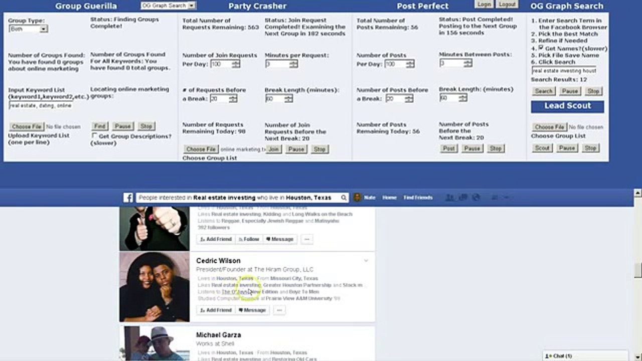 Facebook UID Scraping Software   FB Virtual Assistant