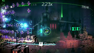Resogun Experienced Difficulty Full Game Play PlayStation 3