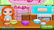 Baby Barbie Cake Shop Make Strawberry Cupcakes Cute Cooking Game for Girls