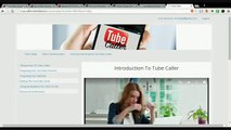 Tube Caller Review - Live Case Study Plus Video Ranking Bonus