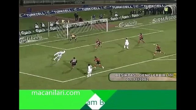 01.12.2002 - 2002-2003 Turkish Super League Matchday 15 Beşiktaş 1-1 Gençlerbirliği