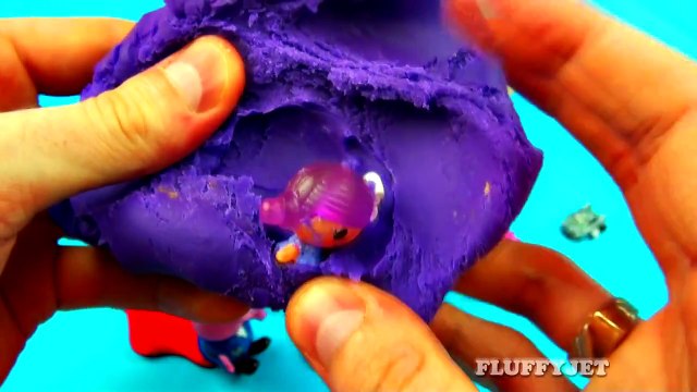 Play-Doh Ice Cream Cone Surprise Eggs Peppa Pig Thomas the Tank Engine Minnie Mouse Cars 2 FluffyJet