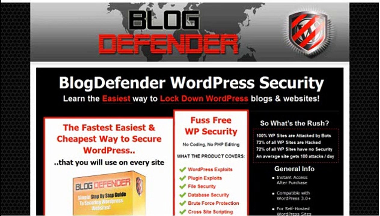 Blog Defender 2014 Review   Demo