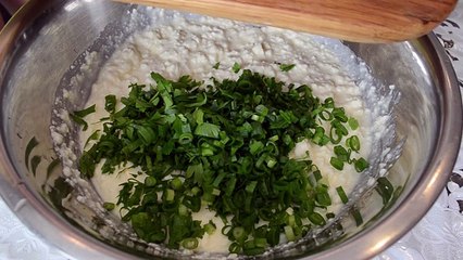 Творожный пирог с помидорами