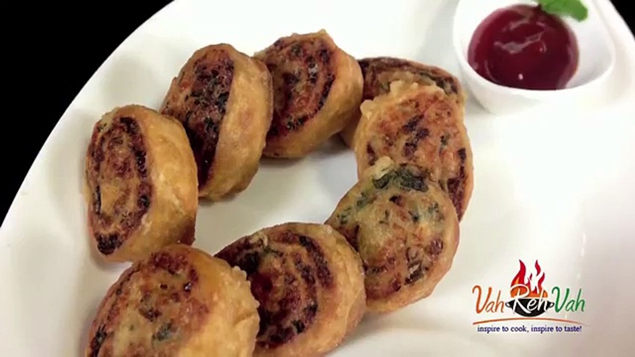 PALAK & PANEER PINWHEELS