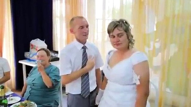 ВОТ ЭТО НЕВЕСТА! Прикол на свадьбе