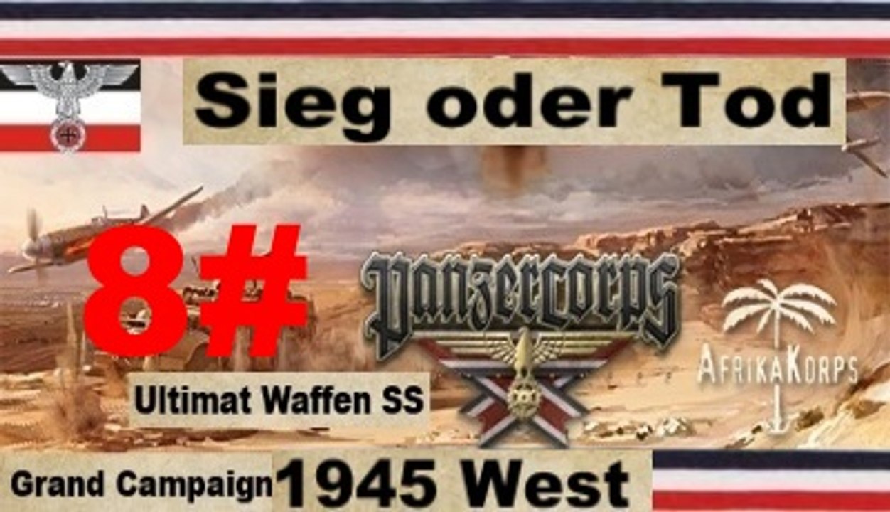 Panzer Corps ✠ Grand Campaign 45 West Antwerpen 15 Januar 1945 #8