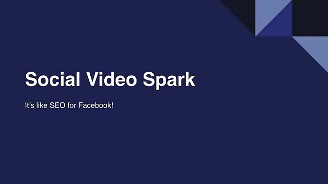 Social Video Spark Review and Bonus