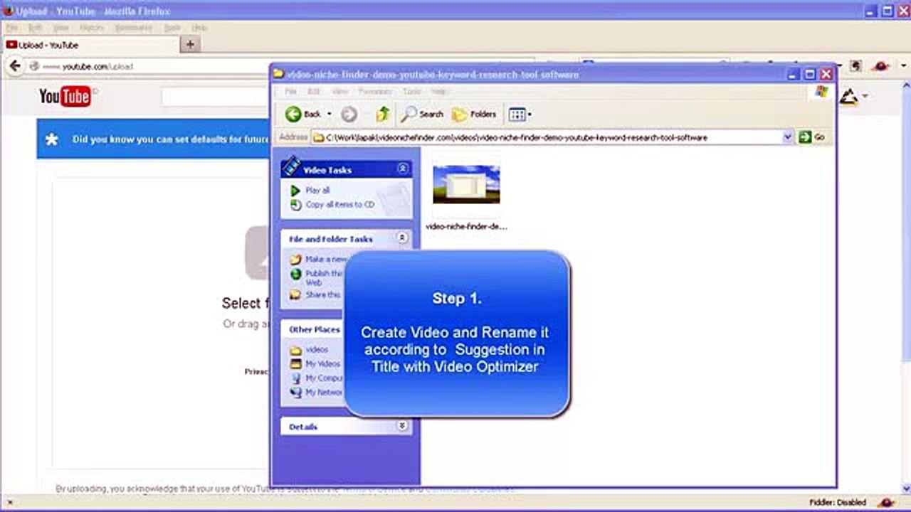 Autopilot Youtube videos optimizer software - Video Optimizer