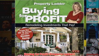 Download PDF  Buying for Profit Property Ladder FULL FREE