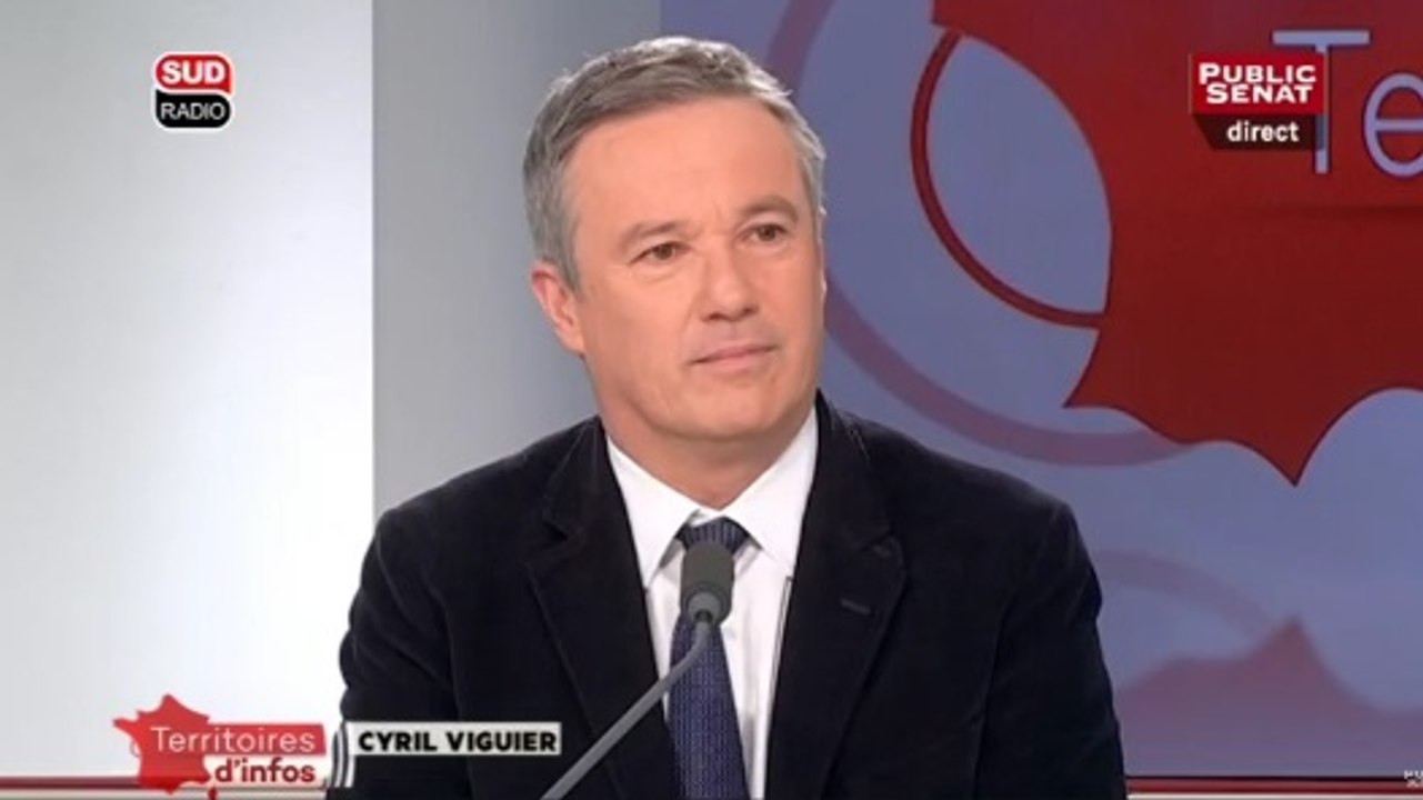 Invité : Nicolas Dupont-Aignan - Territoires d'infos (19/02/2016)