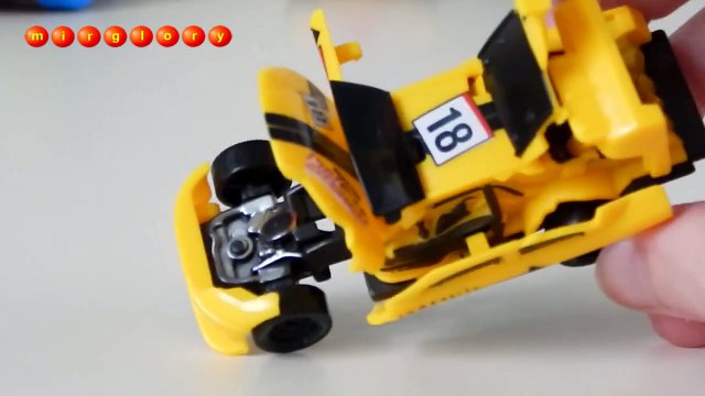 Машинки мультфильм - Город машинок - 40 серия: Машинка трансформер. Развивающие мультики mirglory