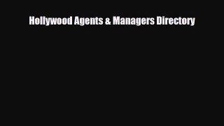 [PDF] Hollywood Agents & Managers Directory Download Online