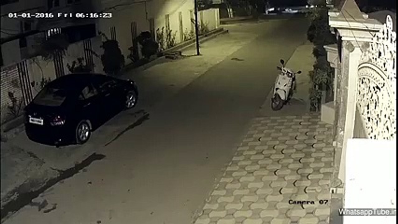 Be aware while driving especially Ladies!