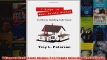 Download PDF  7 Steps to Real Estate Riches Real Estate Investing Made Simple FULL FREE