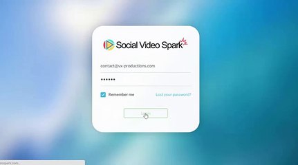 Présentation de Social Video Spark