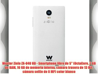 Woxter Zielo ZX-840 HD - Smartphone libre de 5 (OctaCore 2 GB de RAM 16 GB de memoria interna