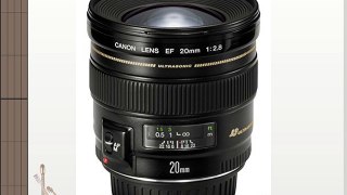 Canon EF 20mm f/2.8 USM - Objetivo para Canon (distancia focal fija 20mm apertura f/2.8-22