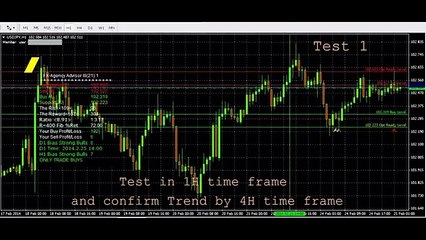 FX Agency Advisor 3 Test in 1H time frame and confirm Trend by 4H time frame
