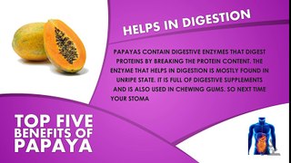 Top 5 Benefits Of Papaya - Best Health and Beauty Tips - Lifestyle - Health Food