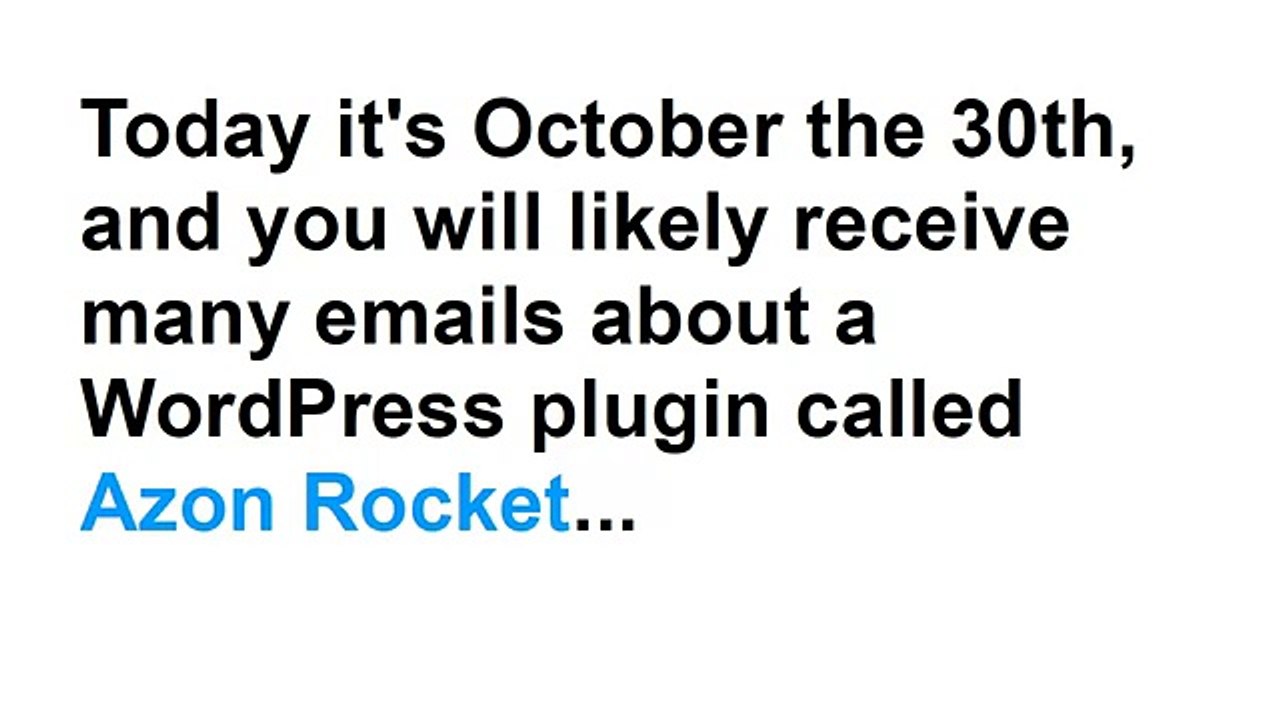 Azon Rocket 2.0 Review and Bonus