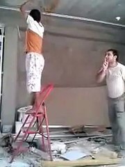 Haha funny Jump from chair