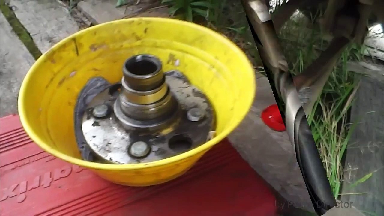 замена заднего подшипника Toyota Corolla 92 4wd.