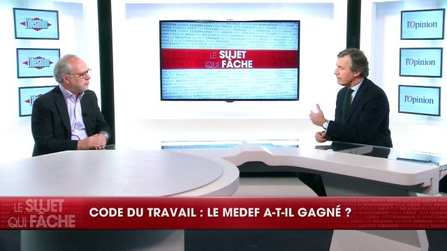 Duel Beytout/Joffrin: « Code du travail : le Medef a-t-il gagné ? »