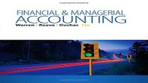 Financial   Managerial Accounting