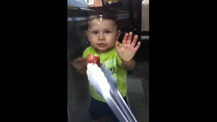 Baby Really Wants Some BBQ - Babies and Food - toddletale