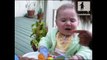 Baby tries lemon juice for the first time and makes a sour face - Babies and Food - toddletale