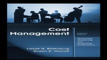 Cost Management  Measuring  Monitoring  and Motivating Performance