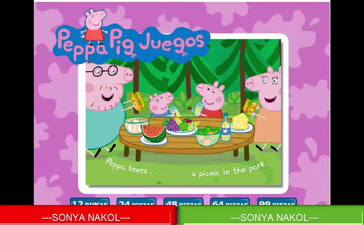 peppa pig picnic
