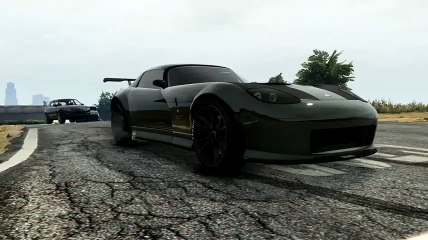 GTA V_ Drifting the Banshee