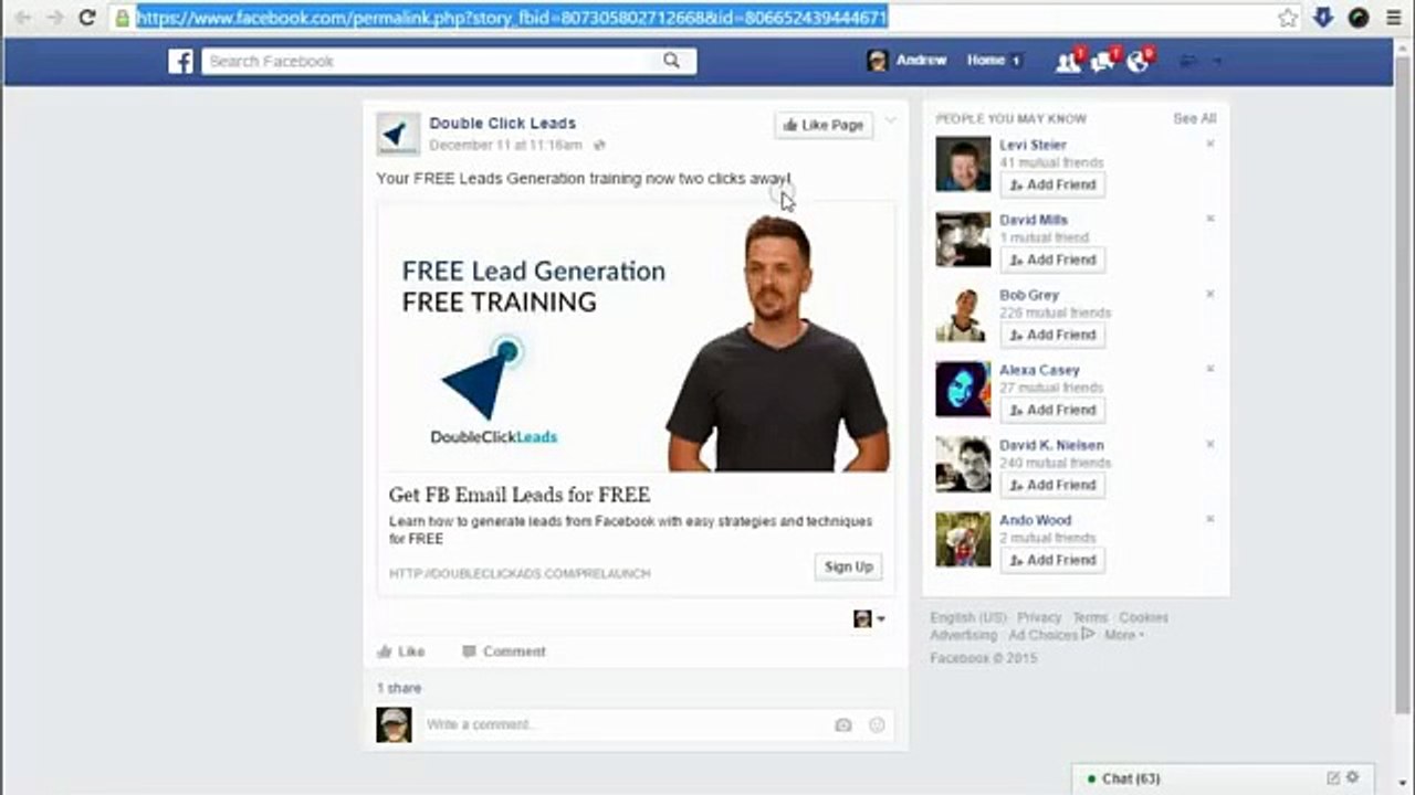 Double Click Leads Review