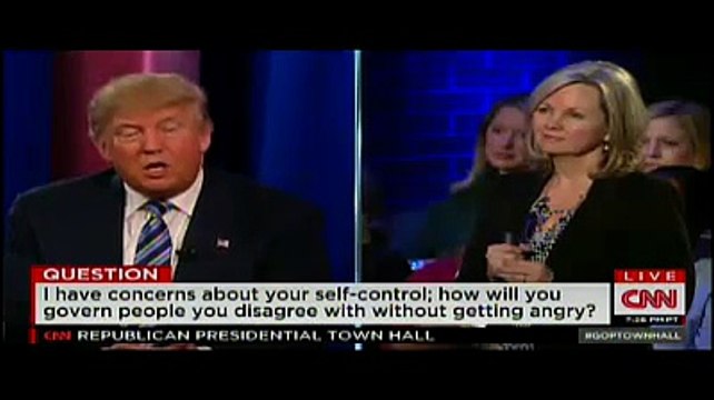 FULL CNN GOP Town Hall Donald Trump P1, CNN Republican Presidential Town Hall February 18, 2016
