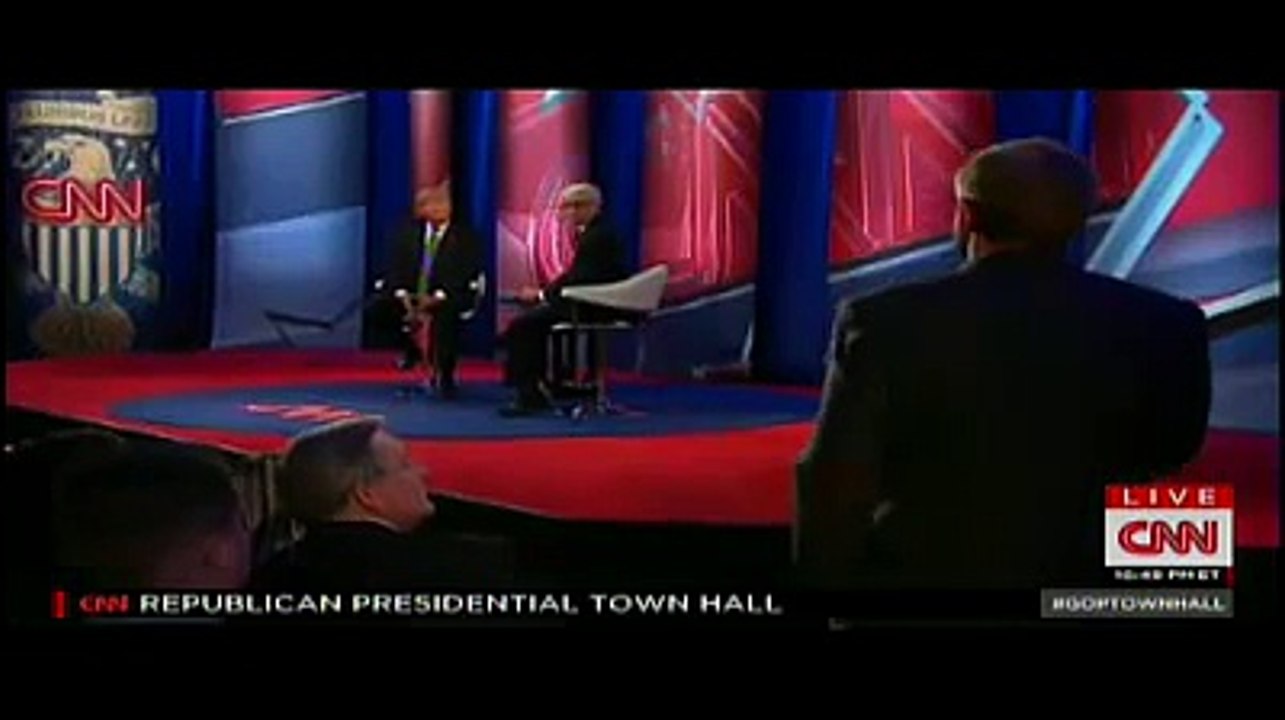 FULL CNN GOP Town Hall Donald Trump P2, CNN Republican Presidential Town Hall February 18, 2016