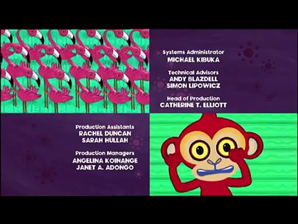 Tinga Tinga - Générique de fin
