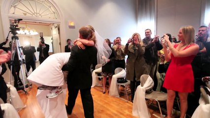 Paralysée, elle marche et surprend tout le Monde le jour de son mariage