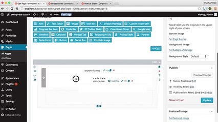 DT Builder Vertical Tab - Omnitheme