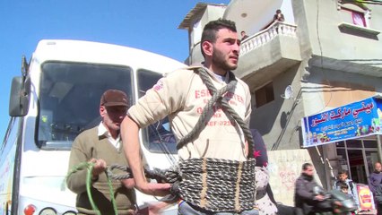 Mohammed, le Hercule gazaoui qui déplace des bus avec les dents