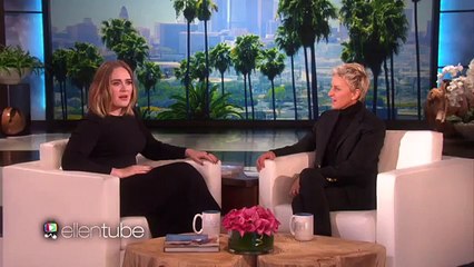 Adele Gets Candid with Ellen