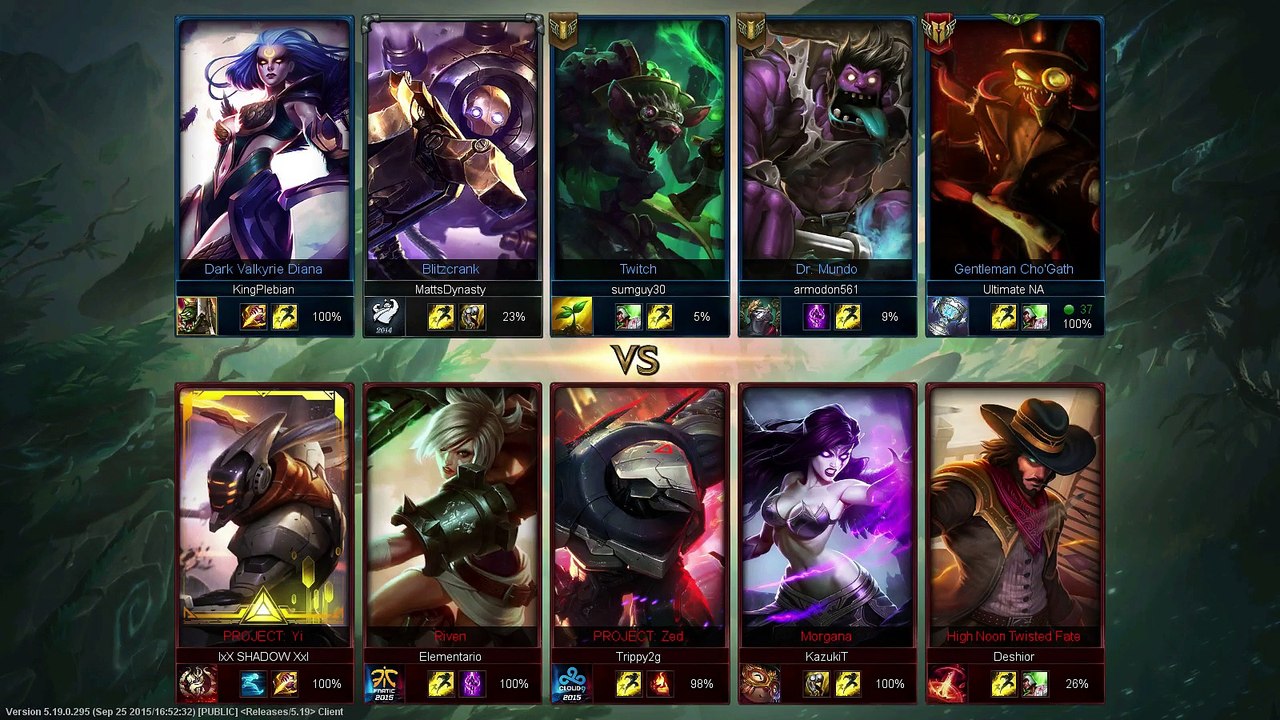 Cyborgs vs Cho'gath , champion incroyable affrontement !